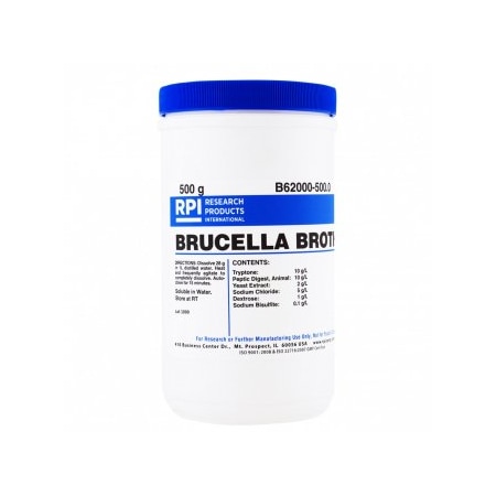 Rpi Brucella Broth, 500 G B62000-500.0